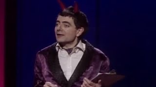 Rowan Atkinson Live  The Devil Toby welcomes you to Hell [upl. by Ecirahs]