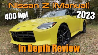 2023 Nissan Z Performance Manual Start Up Exhaust Test Drive amp In Depth Review [upl. by Haidebez]