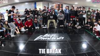 윤영우 v MONIKA  Hiphop Top16  KOD 2014 Korea 1 on 1 Chungju  Allthatbreakcom [upl. by Weber]