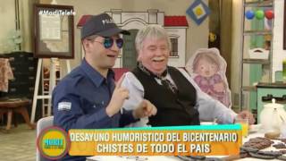 EL OFICIAL GORDILLO EN quotMORFI TODOS A LA MESAquot TELEFE 08072016 [upl. by Gabbert542]