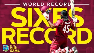 WORLD RECORD Number Of Sixes In An Innings  Windies Finest [upl. by Afra]