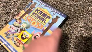 SpongeBob Camp coral DVD unboxing 003 [upl. by Ehc51]