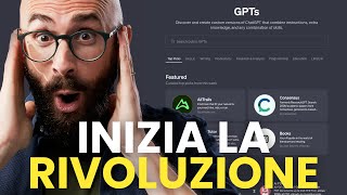 Il GPT STORE è arrivato ed è una bomba Tutorial Completo [upl. by Bathsheba936]