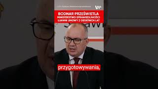 Bodnar prześwietla Fundusz Sprawiedliwości Ujawni wszystkie umowy ministerstwa [upl. by Oeflein]