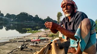 Hook fishing techniques🎣✅Ruhu fish hunting by rood ✅hook fisjing vidro 🐬fishing [upl. by Phene]