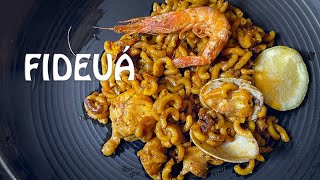 FIDEUA MARISCO ¡ la mejor receta cocina costera [upl. by Geof]