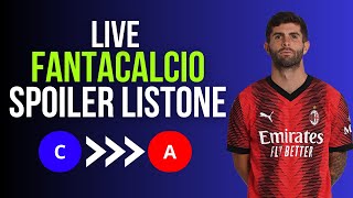 LIVE FANTACALCIO Spoiler Listone  Guida all’Asta del Fantacalcio 202425 [upl. by Fitalludba455]