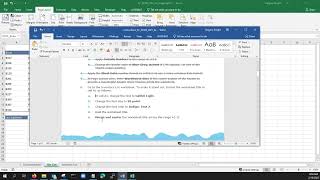 CIS 146 Microcomputer Applications 21420 SAM Project 1a Excel Module 02 Formulas [upl. by Zelig882]