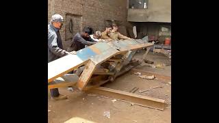 Handmade Making Process of Hydraulic Tractor Trolley Manufacturing Of Hydraulic Tractor Trolley [upl. by Ecyrb]