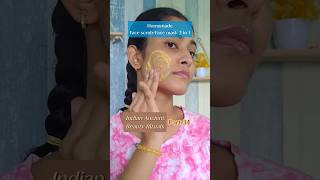 Do a patch test before using✨ homemade facescrub facemask skincondition [upl. by Karilla]