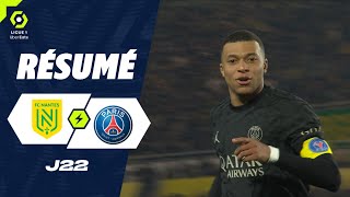 FC NANTES  PARIS SAINTGERMAIN 0  2  Résumé  FCN  PSG  20232024 [upl. by Okiram430]