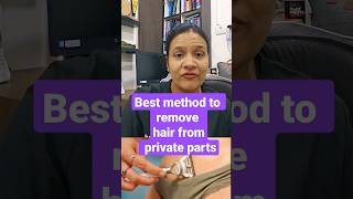 private parts hair removal  pubichair hairremoval  DrGoyalMeenakshi [upl. by Eveline]