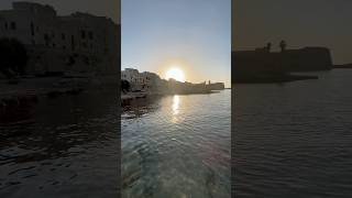 Stunning Trapani Sicily beach sunset 🌅🏖️🇮🇹 SunsetVibes beautifulsunset sunset [upl. by Bruning]