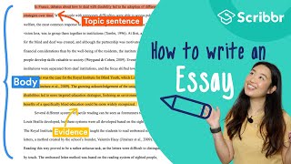 How to Write an Essay 4 Minute Stepbystep Guide  Scribbr 🎓 [upl. by Ettesus]