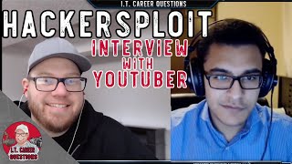 HackerSploit Interview Getting into Cybersecurity with Alexis [upl. by Nabru]