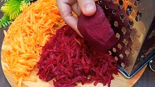 Betteraves Râpées ‼️ Recette facile le goût est plus que merveilleux 👌🔝 Grated Beet Recipe [upl. by Schmeltzer270]