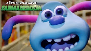 Supermarket Clip  A Shaun the Sheep Movie Farmageddon [upl. by Rosita]