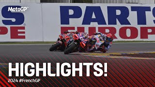 MotoGP™ Race Highlights 🤯  2024 FrenchGP [upl. by Ashmead577]