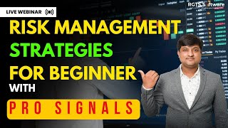 Risk Management strategies For Beginners  Stock market  Pro Signals [upl. by Nomolos]