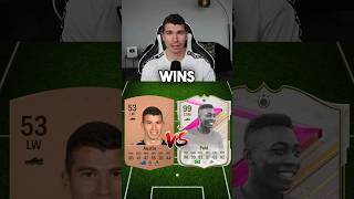 Is my 53 rated FIFA card better than Pele 💀 fc24 [upl. by Artemas]