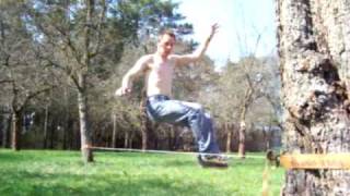 Slackline Tricks Compilation  it´s all about Balance [upl. by Becca907]