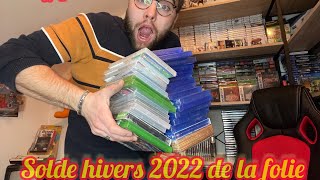 SOLDE HIVER 2022 dû bon JEUX ViDEO 🥰 [upl. by Auqeenwahs]