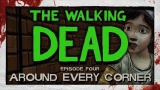 The Walking Dead Episode 4  Part 1  Around Every Corner Lets Play  Playthrough [upl. by Ajuna872]