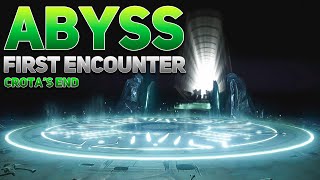 Abyss Raid Encounter Crotas End 1st Encounter  Destiny 2 Season of the Witch [upl. by Eltsirk]