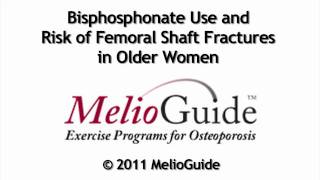 Femoral Fractures and Bisphosphonates [upl. by Ennayr]