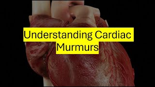 Heart Murmurs [upl. by Bob]