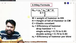 LEC82  Deep foundation  pile foundation  PILE LOAD TEST  Dynamic methods  Ultimate pile Load [upl. by Yssak627]