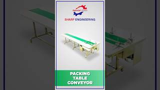 Packaging Table Conveyor Conveyor Belt  Table Conveyor Systems  Conveyor for Warehouse [upl. by Carlee]