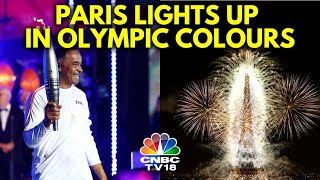 Paris Lights Up On Bastille Day  Frances National Day  Olympic 2024  N18G  CNBC TV18 [upl. by Nahsor]