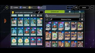 Yugioh Master Duel  Runick Naturia Spright Paleozoic  Deck List [upl. by Sand302]