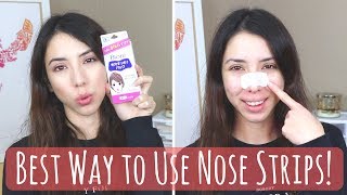 Best Way to Use a Pore Nose Strip [upl. by Jamil430]