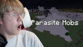 Minecraft But Theres Parasite Mobs [upl. by Combe]