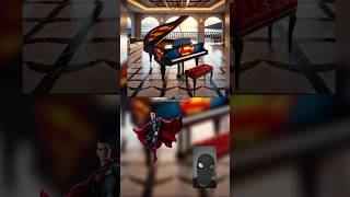 Superheroes but piano 1😱💥marvel amp DCAll character💥 avengers spiderman marvel shorts [upl. by Leid]