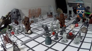 Tabletop Wargame Roleplay Scenario with custom objectives Ruleset changes and additional units [upl. by Downall]