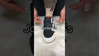 how to tie air jordan 1 laces low Best Way [upl. by Toille]