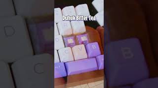 Best Tactile Thocky budget switches  Duhuk Bitter Tea switches keyboard shorts asmr [upl. by Adis]