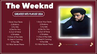 The Weeknd  Playlist 2024  Best Songs Collection [upl. by Brucie]