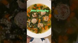 Italian Wedding Soup 🥣 healthyrecipes soup [upl. by Enilraep]