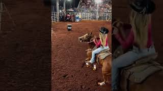 National champion barrel racing caballos rodeo cowgirl horse cowboys horsesports cowboys [upl. by Enylodnewg]