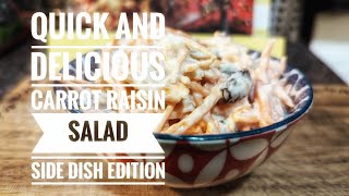 Refreshing amp Crunchy Carrot Raisin Salad A Delicious Blend of Sweet and Savory [upl. by Naryb411]