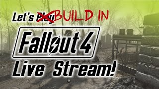 Fallout 4 Walking Dead Settlement Building Stream [upl. by Enileve821]