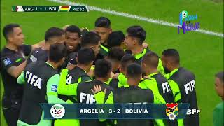 FIFA SERIES  Bolivia vs Argelia  Compacto [upl. by Nomihs260]