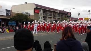 Rose Parade 2017 Arcadia Marching Band [upl. by Drarehs]