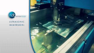 NDT Services Ltd  Ultrasonic Immersion Testing [upl. by Nevek551]