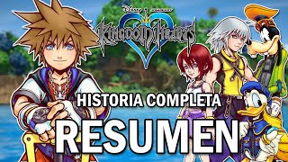 Kingdom Hearts 1  Resumen completo de su Historia [upl. by Aicilram]