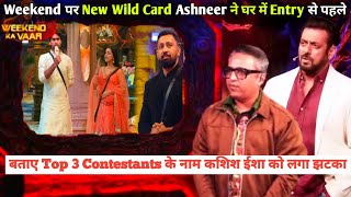 Bigg Boss 18 Live Weekend Ka Vaar Ashneer Grover Reveal His Top 3 Rajat Chahat Vivian Shocked Eisha [upl. by Nodle397]